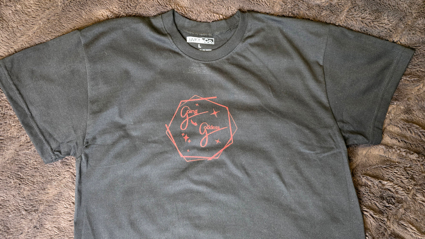 Going Goddess T-shirt - black