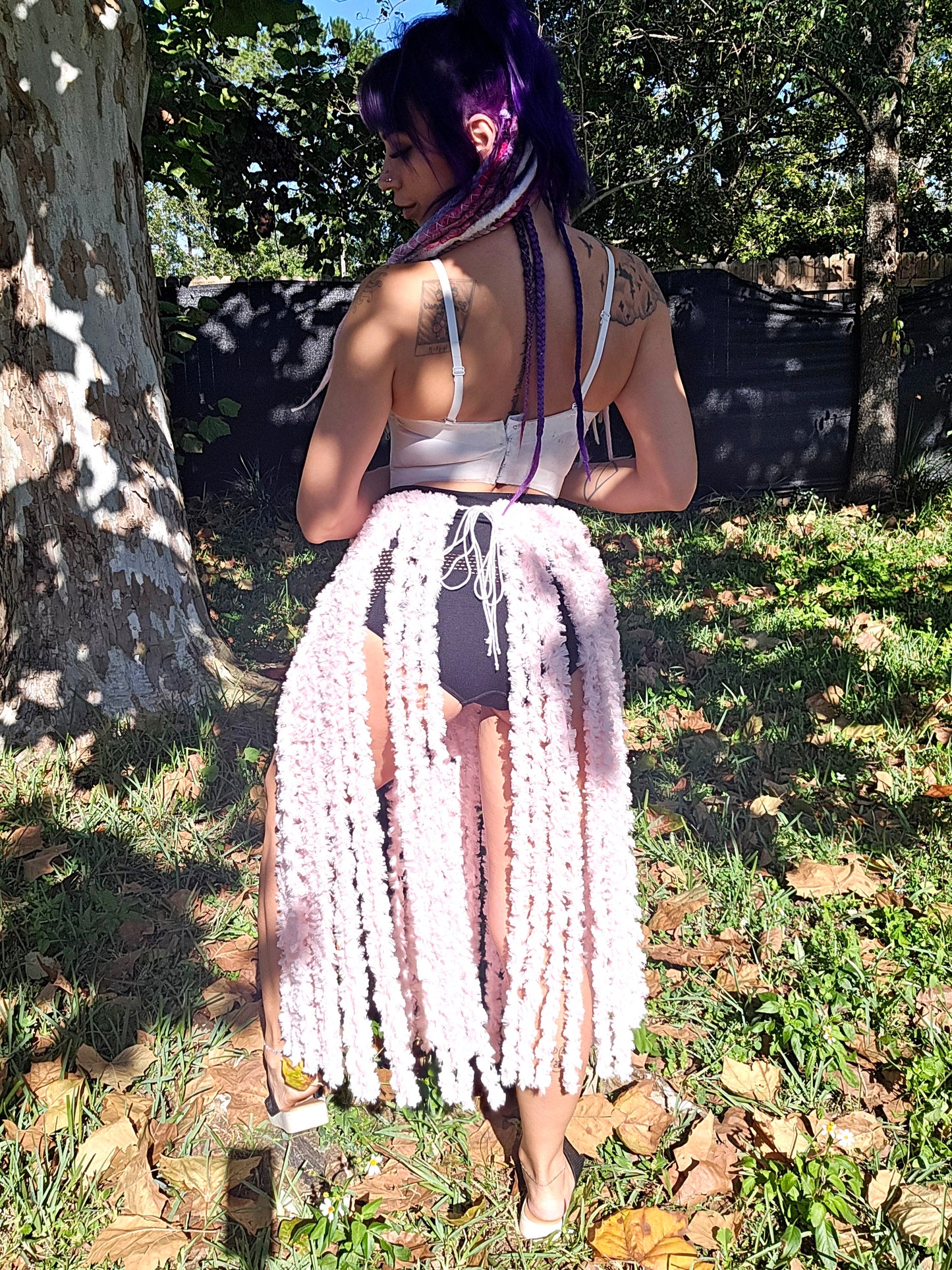 Pretty in Pink - long skirt