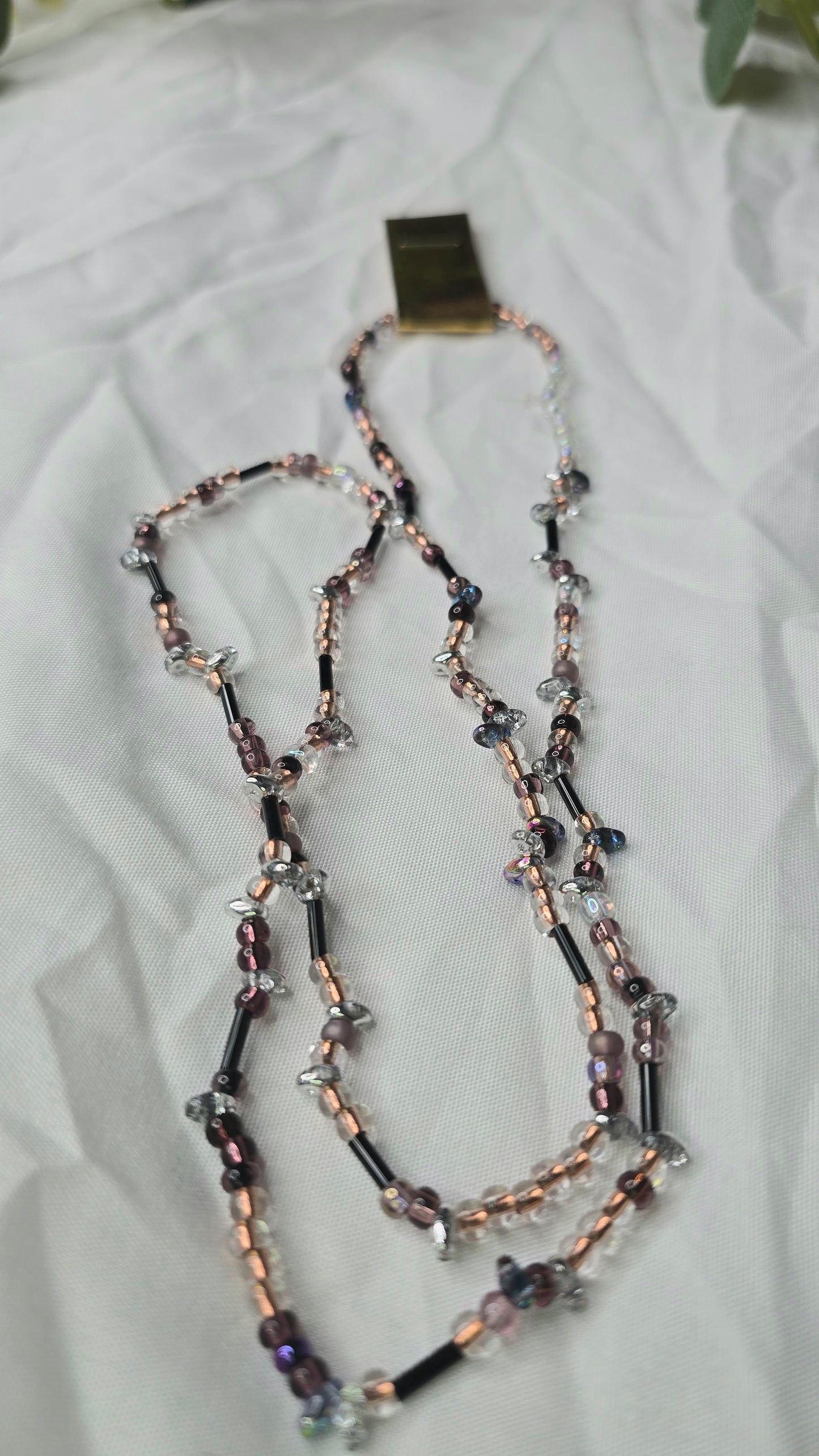 Waist beads - gold/brown/multi