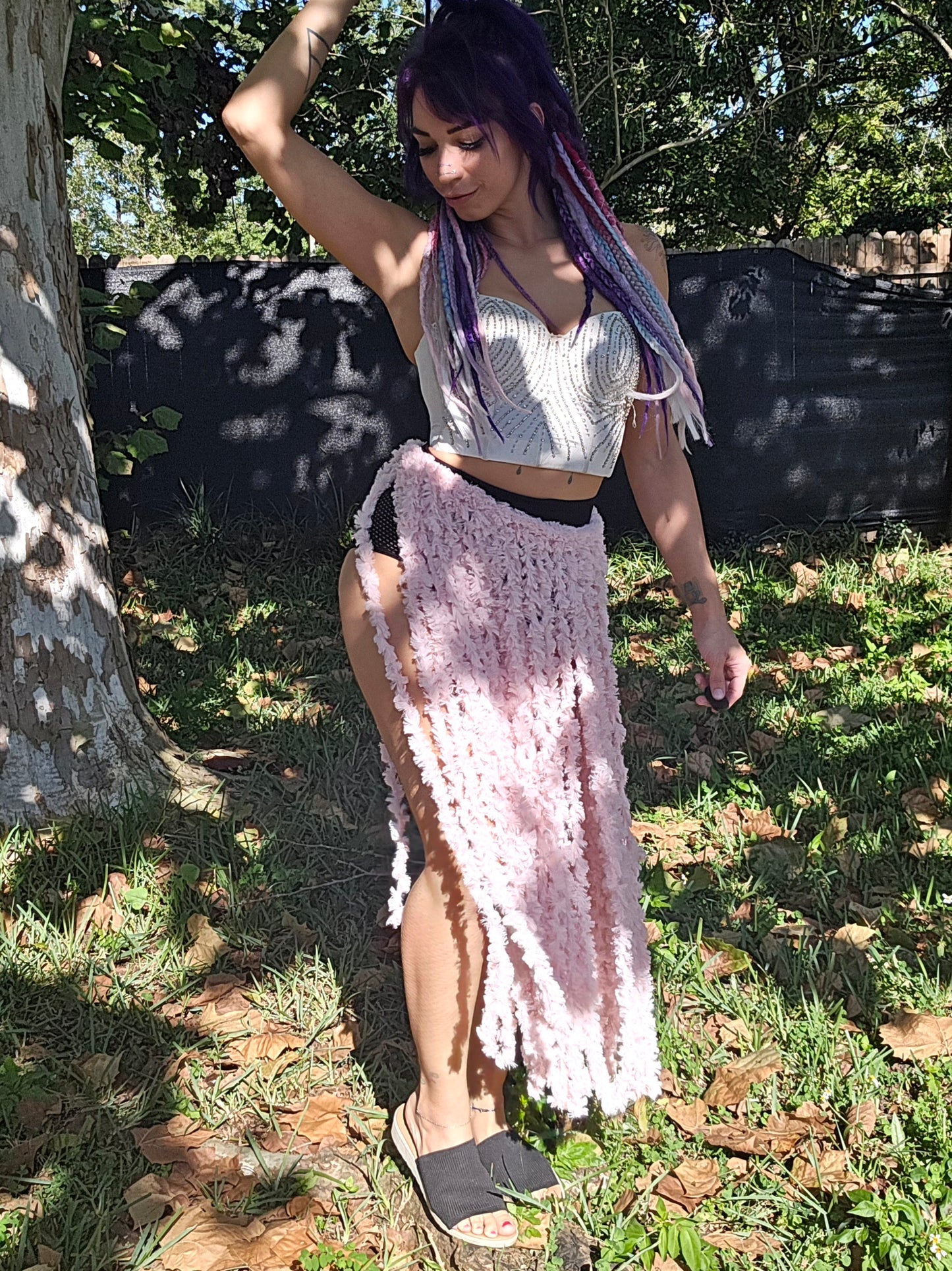 Pretty in Pink - long skirt